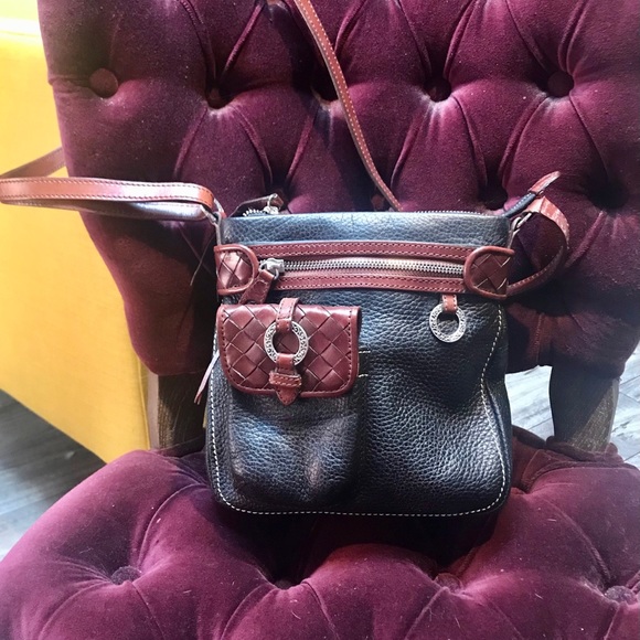 Brighton Handbags - Brighton purse mini crossbody vintage leather